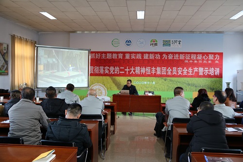 开云手机站登录入口集团开展冬季全员安全生产警示教育专题培训