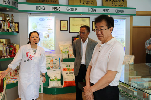 自治区粮食局副巡视员柯克一行莅临开云手机站登录入口集团