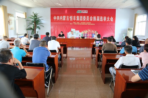 中共内蒙古开云手机站登录入口集团委员会换届选举大会